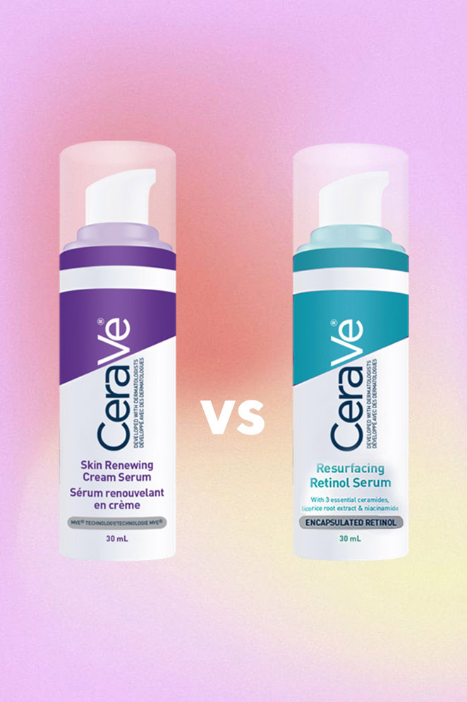 Difference between cerave retinols - cerave resurfacing vs renewing