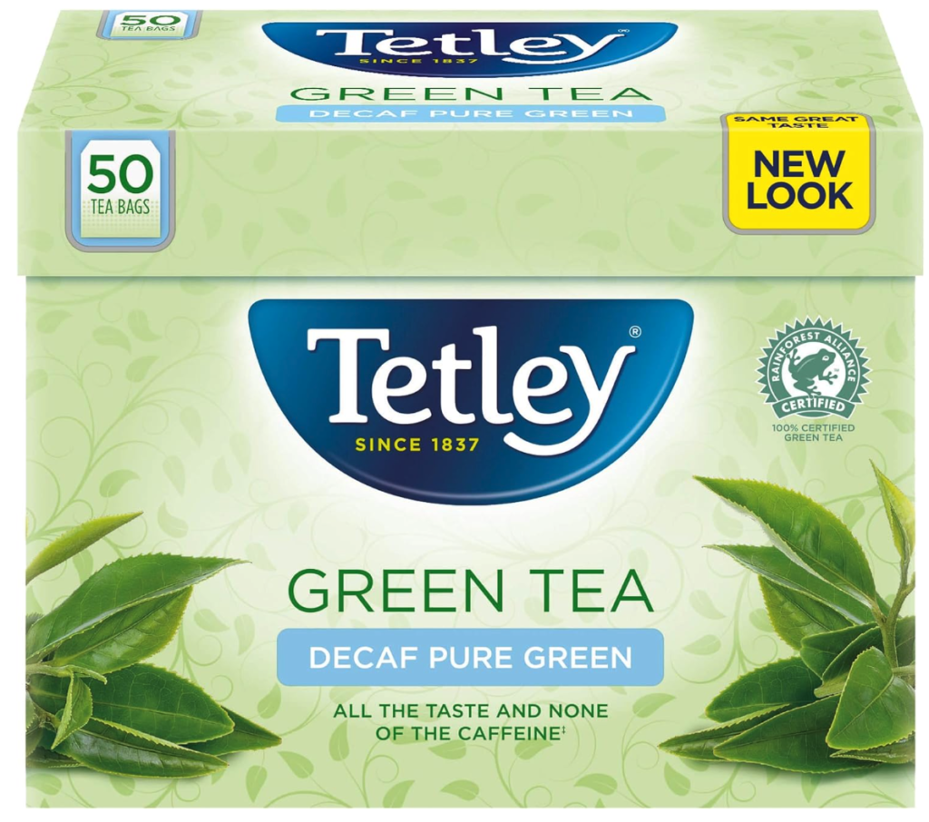 Decaf green tea