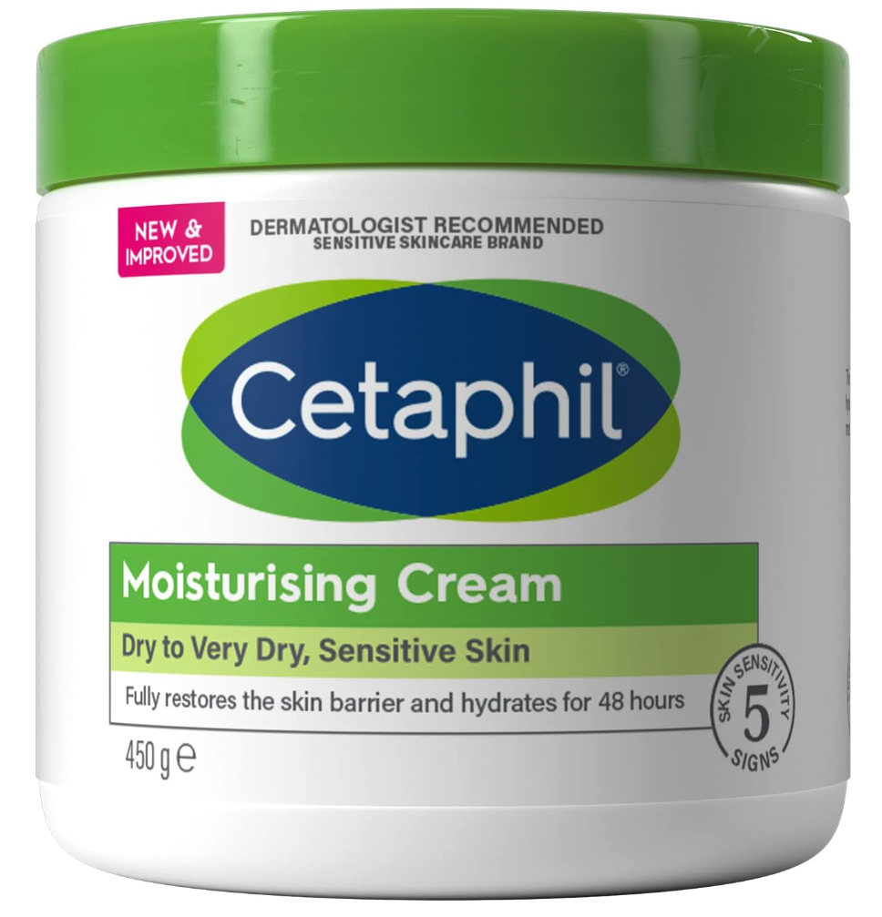 Cetaphil moisturising cream is one of the best moisturizers for a spray tan