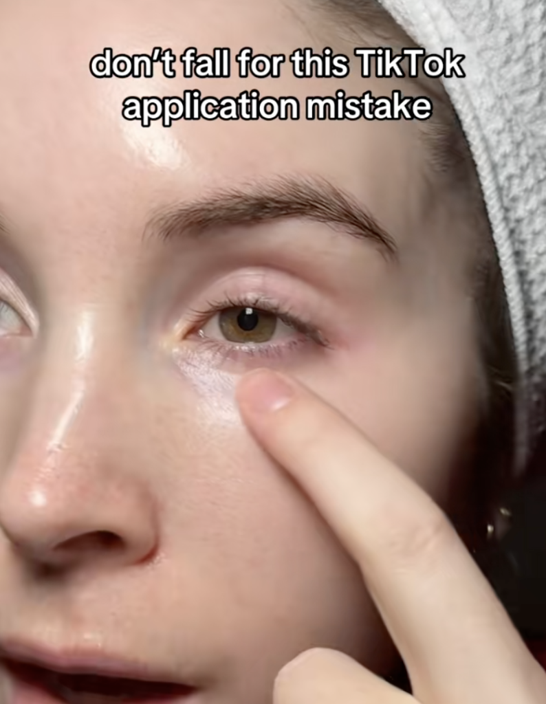Where to apply eye cream Where to apply eye cream?