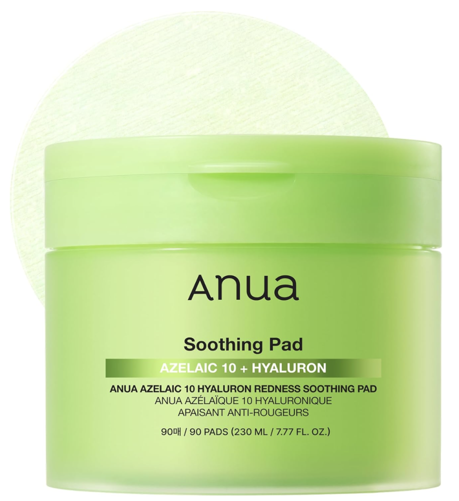 Anua Azelaic 10 Hyaluron Redness Soothing Pad