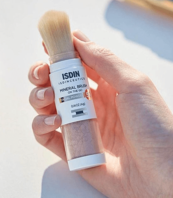 What about brush-on mineral powder sunscreen?
