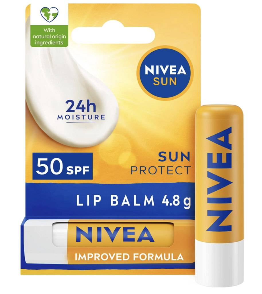 NIVEA SUN Protect Caring Lip Balm NIVEA SUN Protect Caring Lip Balm SPF 50 | What to put on sunburned lips