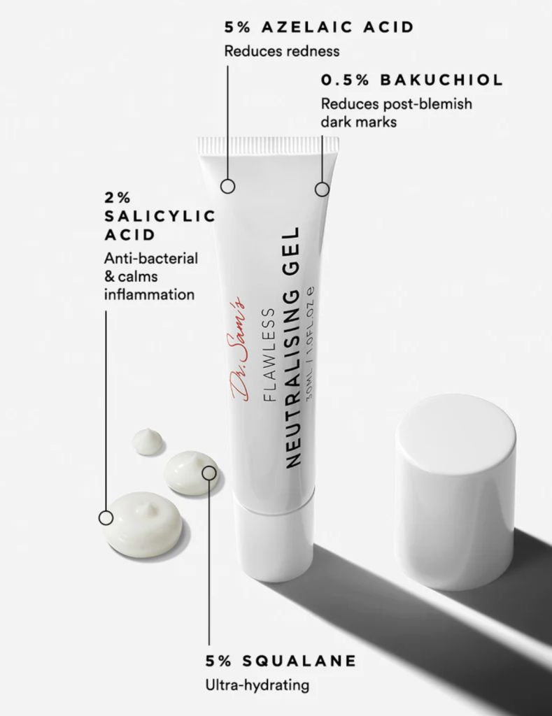 Dr. Sam’s Flawless Neutralising Gel | Sensitive skincare routine