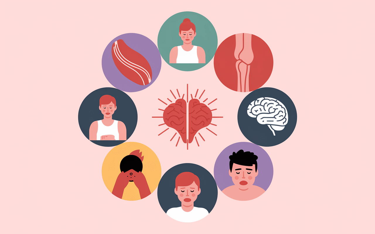 Infographie 7 symptômes intolérance gluten