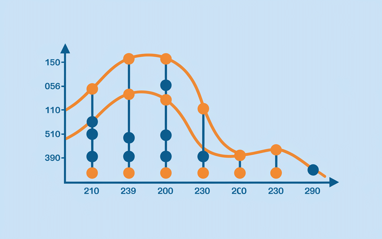 Graphique évolution douleur après chirurgie épaule