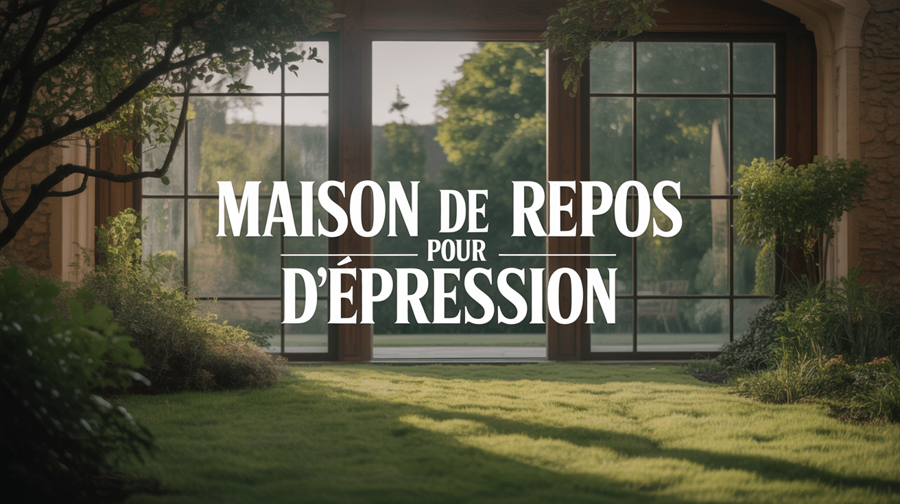 Maison de repos pour dépression - cadre naturel apaisant