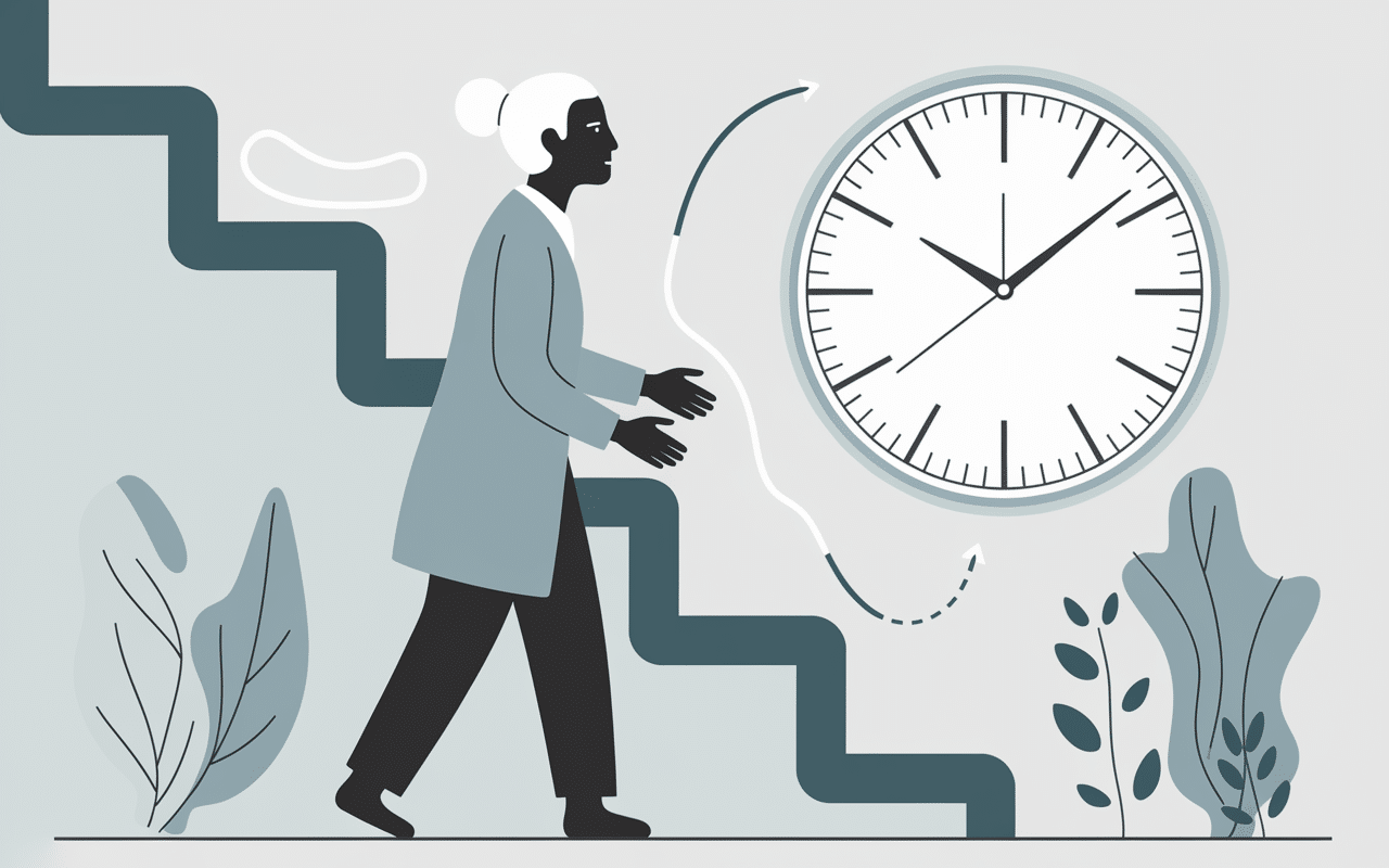 Illustration médicale du syndrome de glissement