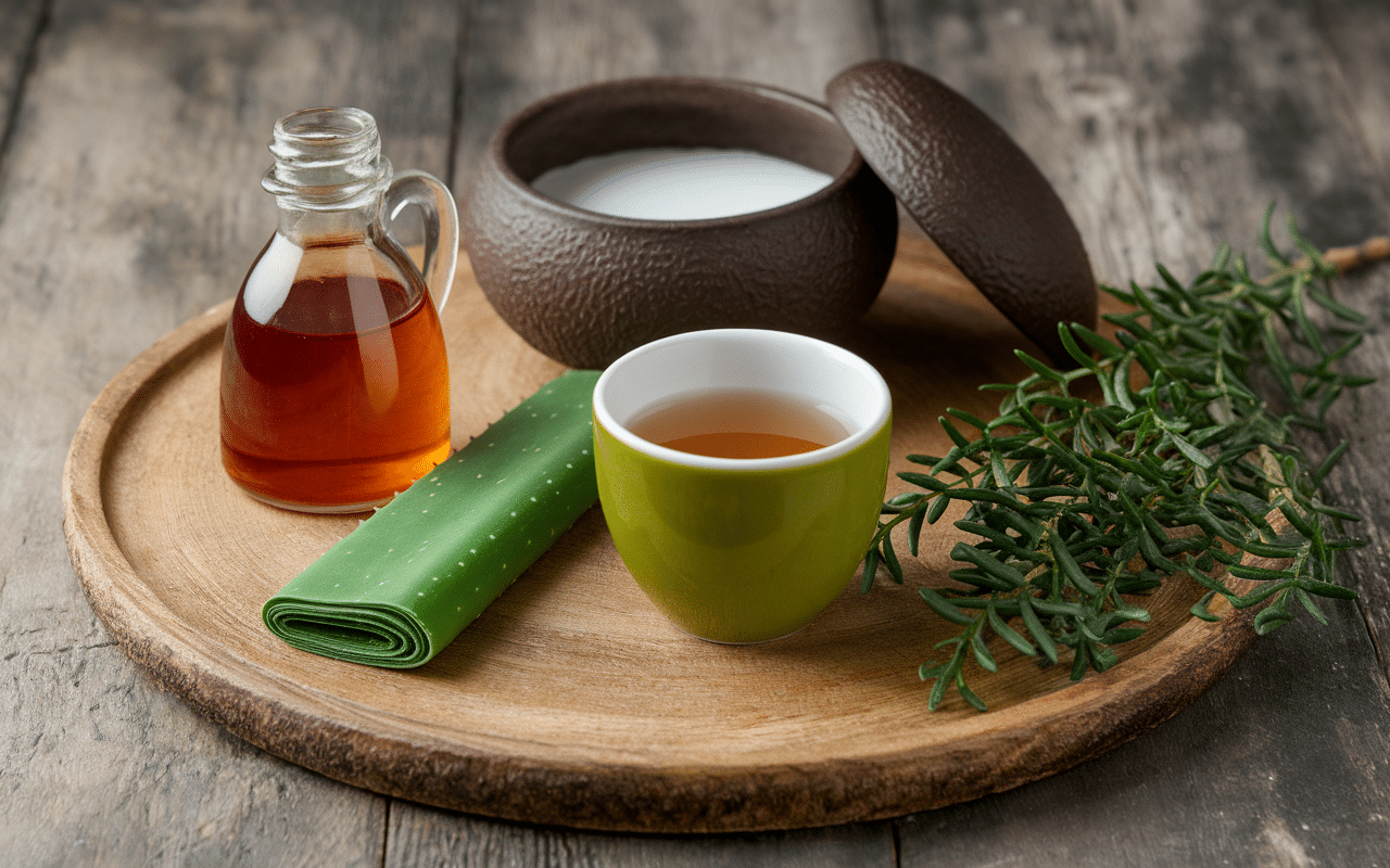 Ingrédients naturels anti-démangeaisons cuir chevelu