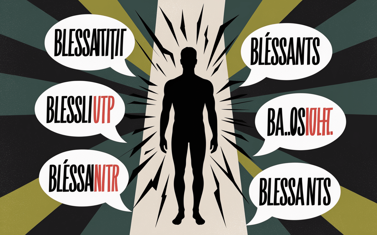 silhouette avec paroles blessantes 10 choses a ne pas dire a un bipolaire