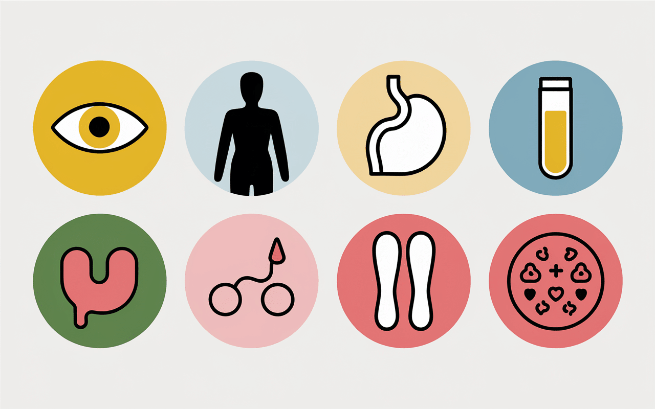 infographie 7 signes qui montrent que votre foie est malade