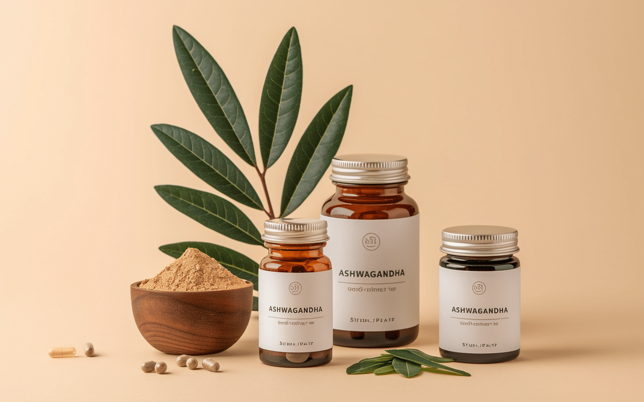 complement ashwagandha gélules poudre nature