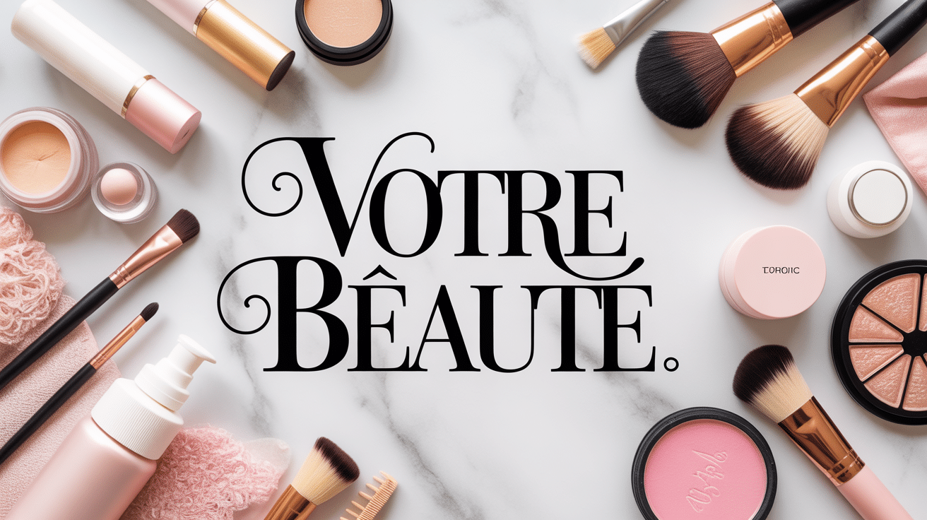 Produits cosmétiques élégants magazine votre beauté