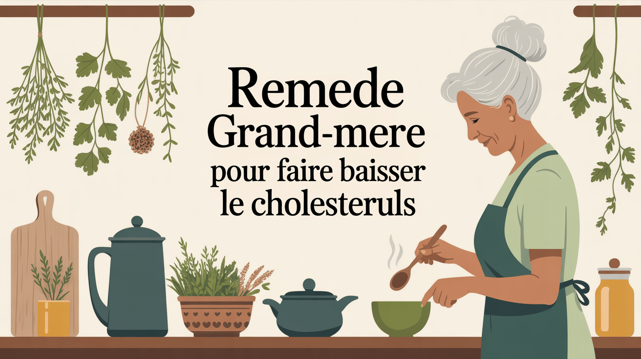 silhouette grand mere preparant tisanes remede grand mere pour faire baisser le cholesterol