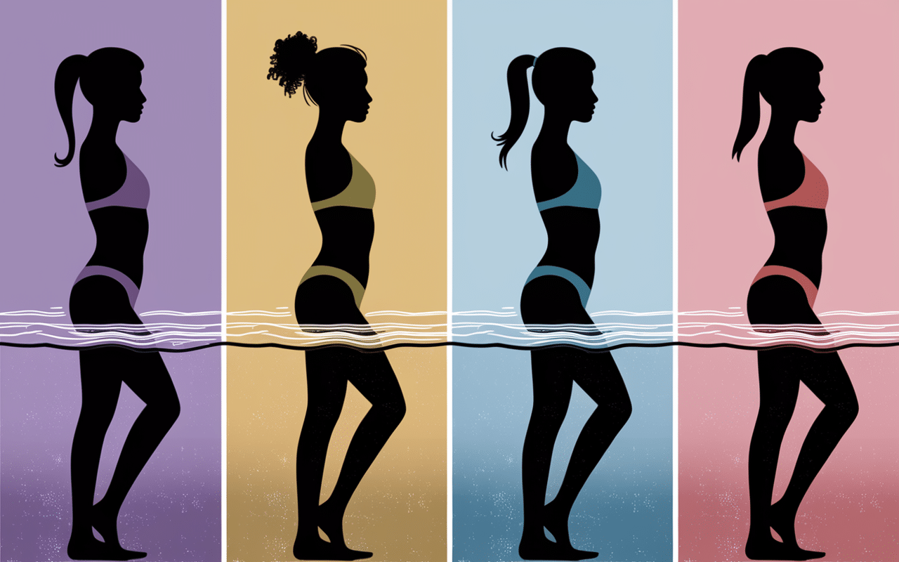 Différentes longueurs carré plongeant