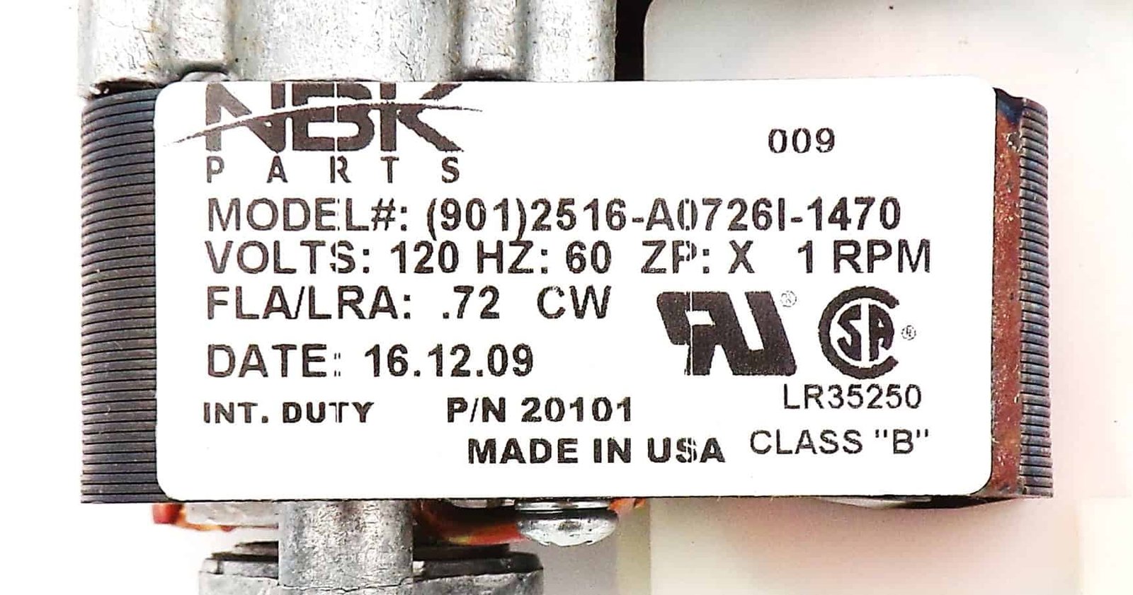 NBK-20101 AUGER MOTOR - Image 4
