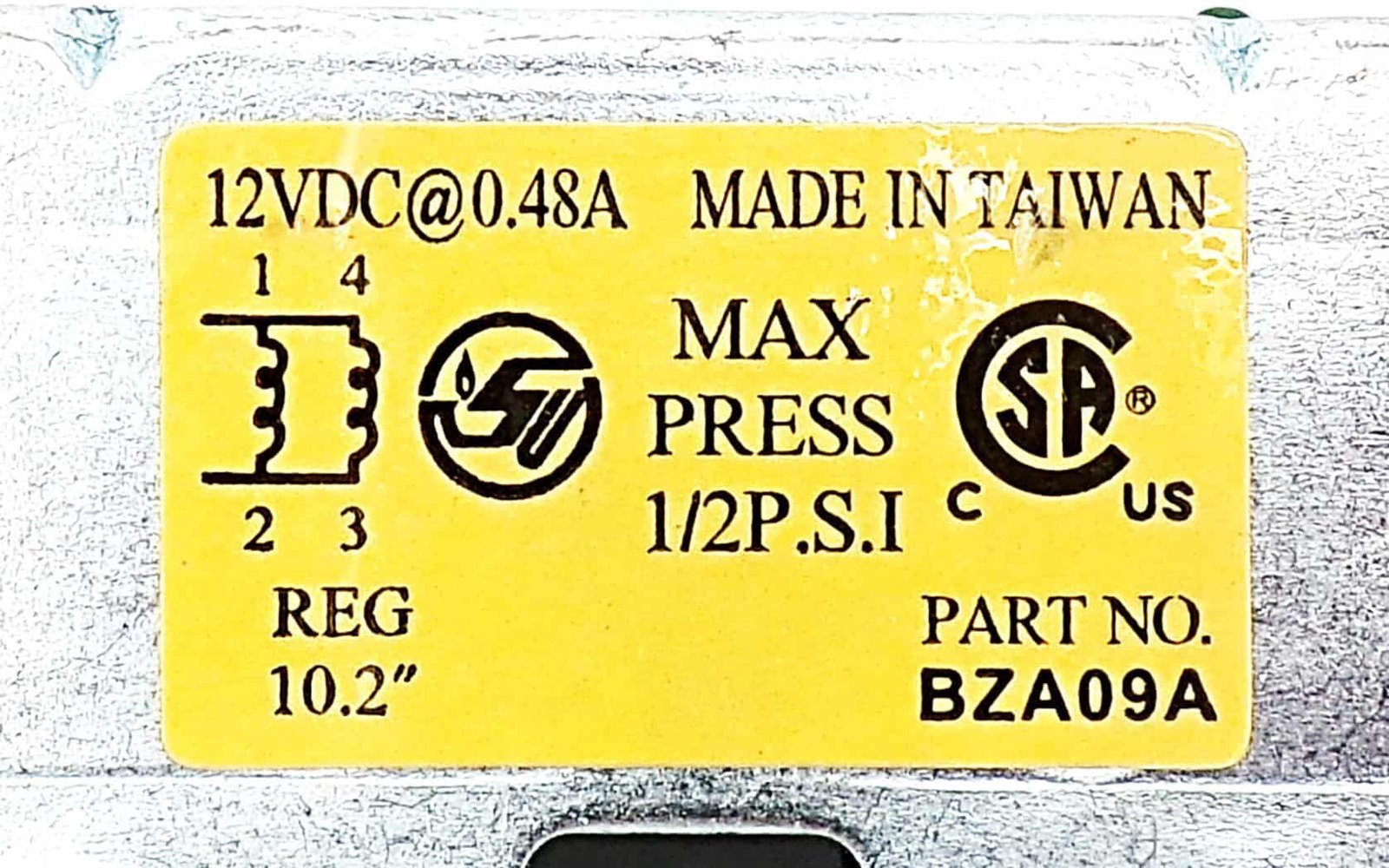 NBK-20454 FURNACE GAS VALVE - Image 3