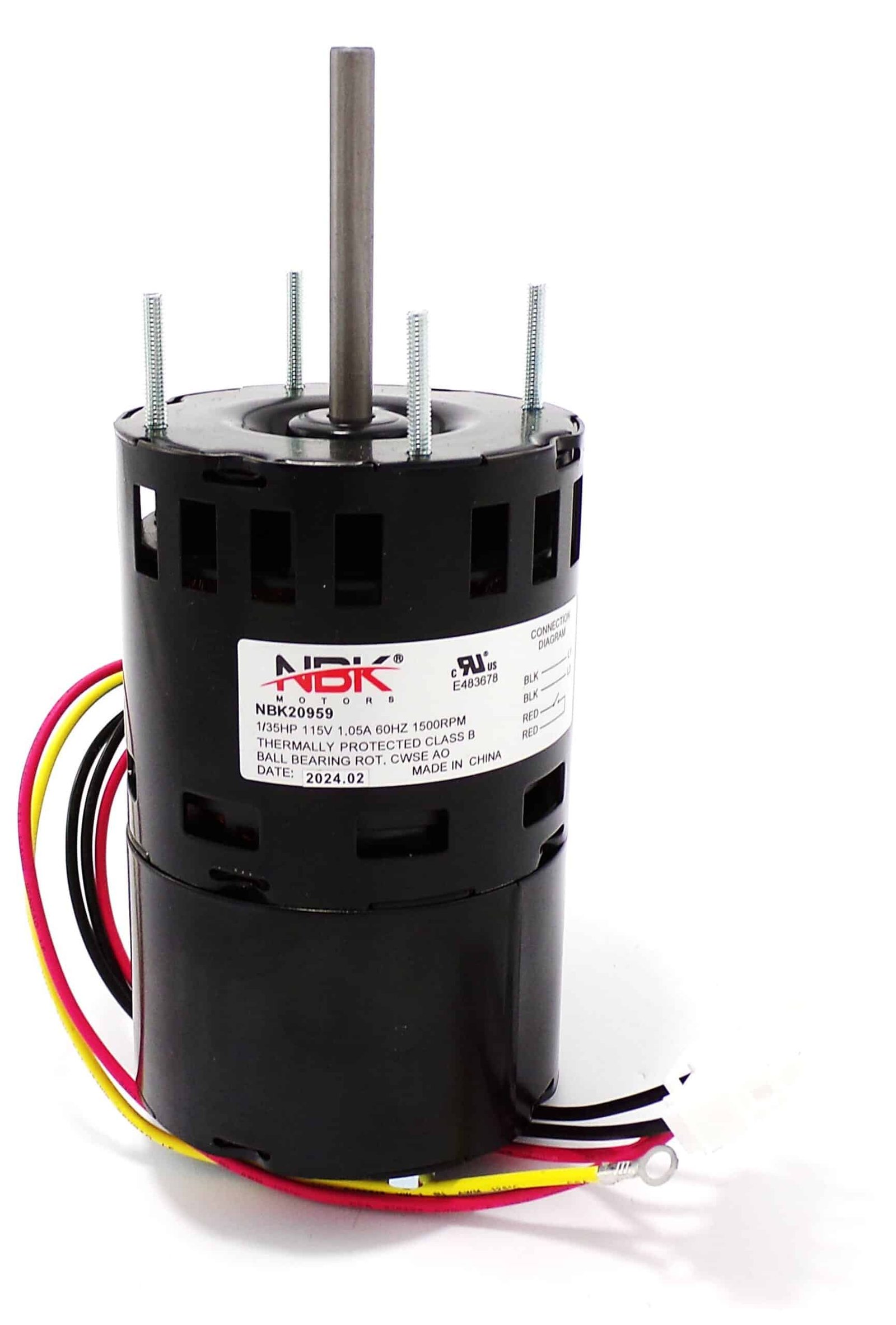 NBK-20959 FURNACE DRAFT INDUCER 115V, SINGLE SPEED
