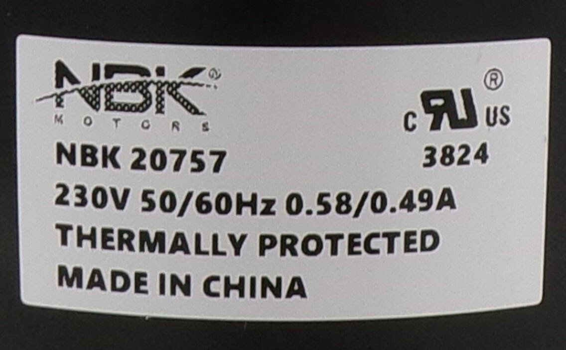 NBK-20757 BLOWER MOTOR 230V - Image 4