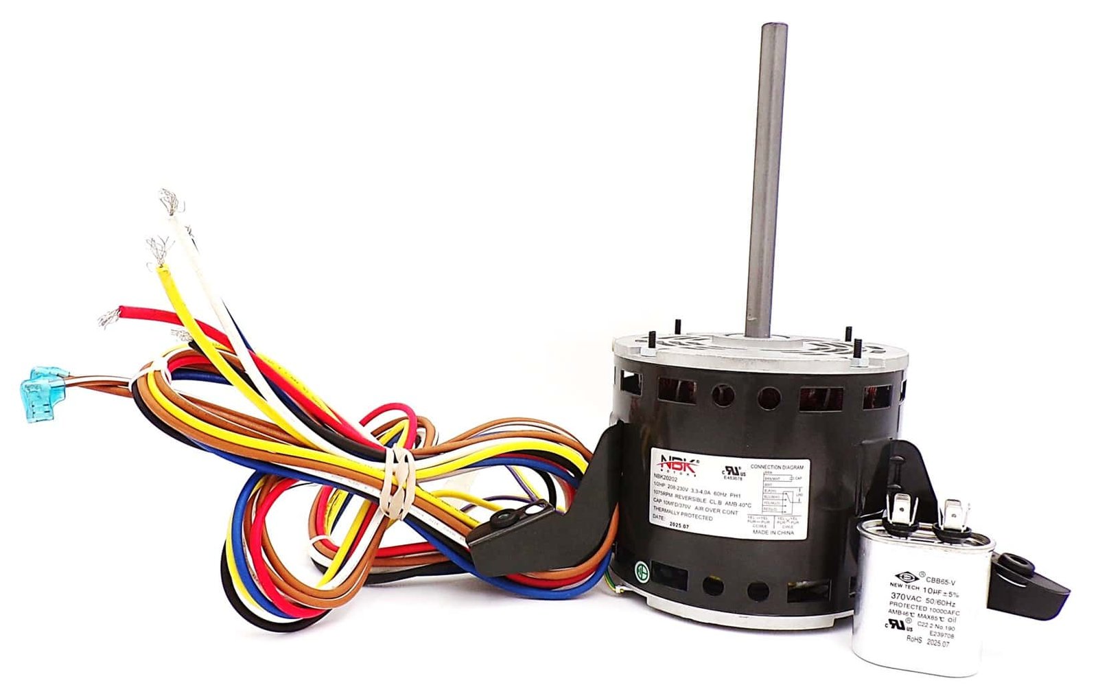 NBK-20202 DIRECT DRIVE MOTOR 1/2 HP 208-230V
