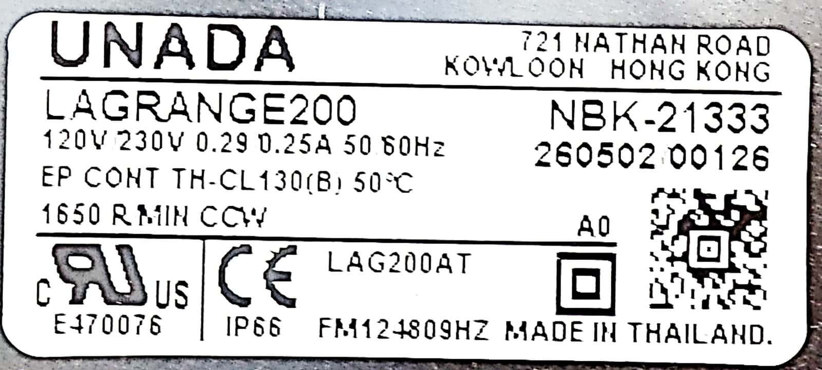 NBK-21333 ECM REFRIGERATION MOTOR 120/230V, 1650 RPM - Image 2
