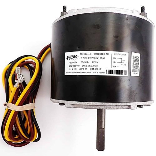 NBK-21285 CONDENSER MOTOR 1/4 HP 460/400V 50/60HZ