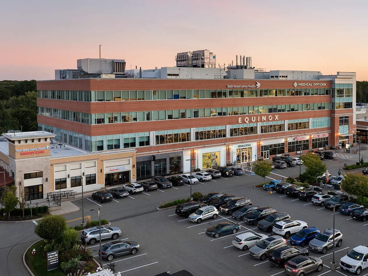 Beth Israel Lahey Health Medical Offices at Chestnut Hill Square in Chestnut Hill, MA.