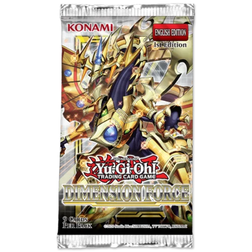Yu-gi-oh! - Dimension Force 1st Edition Booster Pack