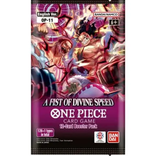 Nendo Addicts - Bandai One Piece Tcg – A Fist Of Divine Speed Op11 Booster Pack