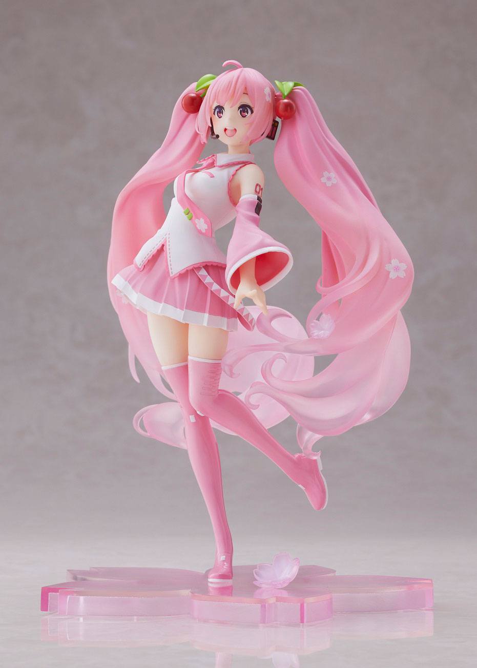 Nendo Addicts - Taito - Sakura Miku Cherry Blossoms Version Pose1