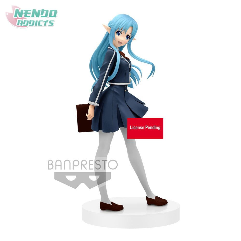 Nendo Addicts - Banpresto - Exq - Asuna School Uniform