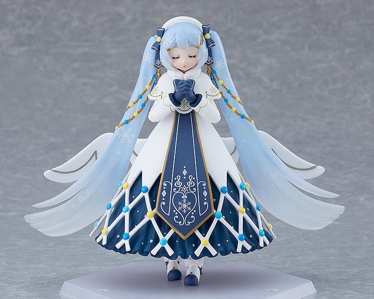 Nendo Addicts - Figma - Hatsune Miku Figure Snow Miku Glowing Snow Version Pose3