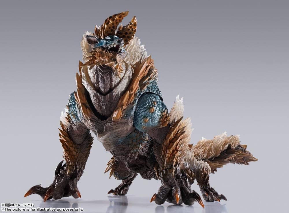 Nendo Addicts - Bandai Spirits - Monster Hunter World Iceborne Monsterarts Zinogre Pose1