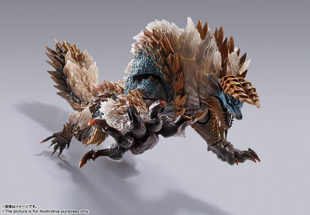 Nendo Addicts - Bandai Spirits - Monster Hunter World Iceborne Monsterarts Zinogre Pose4