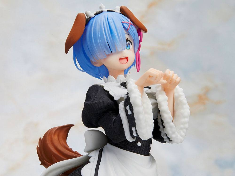Nendo Addicts - Taito - Re Zero Coreful Rem Memory Snow Dog Version Pose4