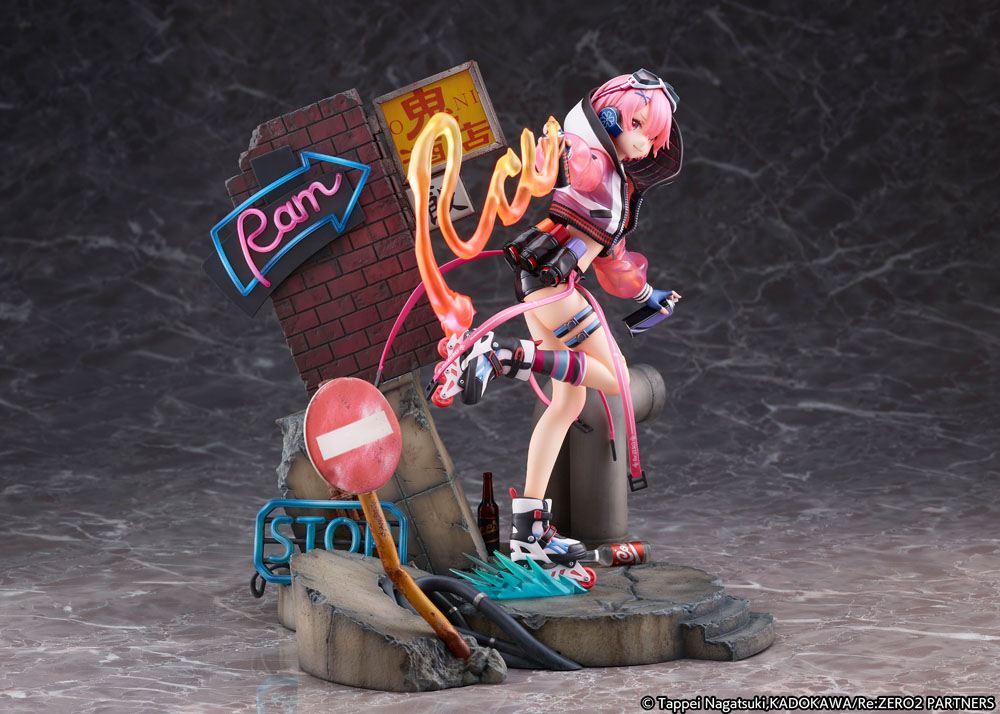 Nendo Addicts - Estream - Re Zero Starting Life In Another World Ram Neon City Version Pose3