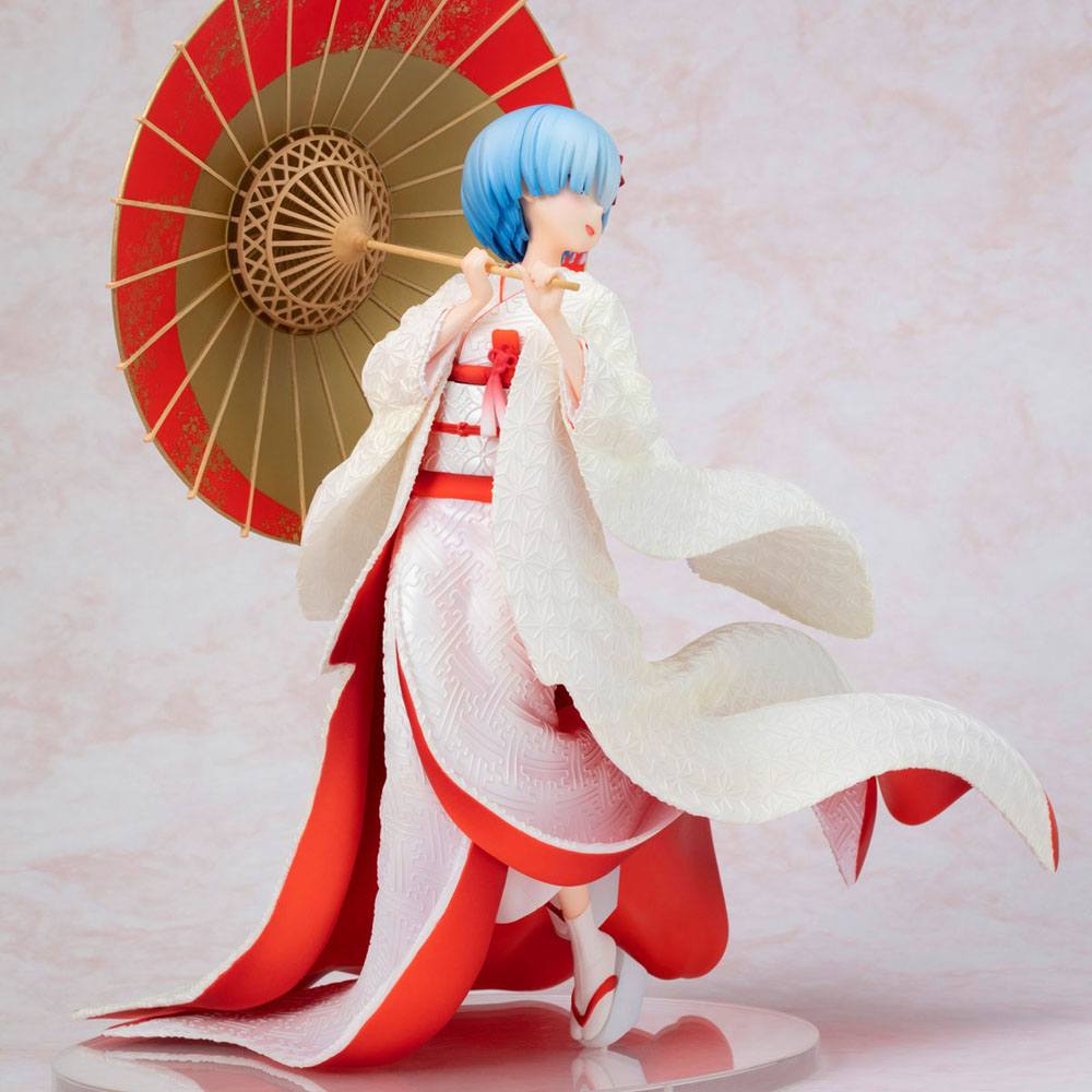 Nendo Addicts - Furyu - Rezero Rem Shiromuku Pose1