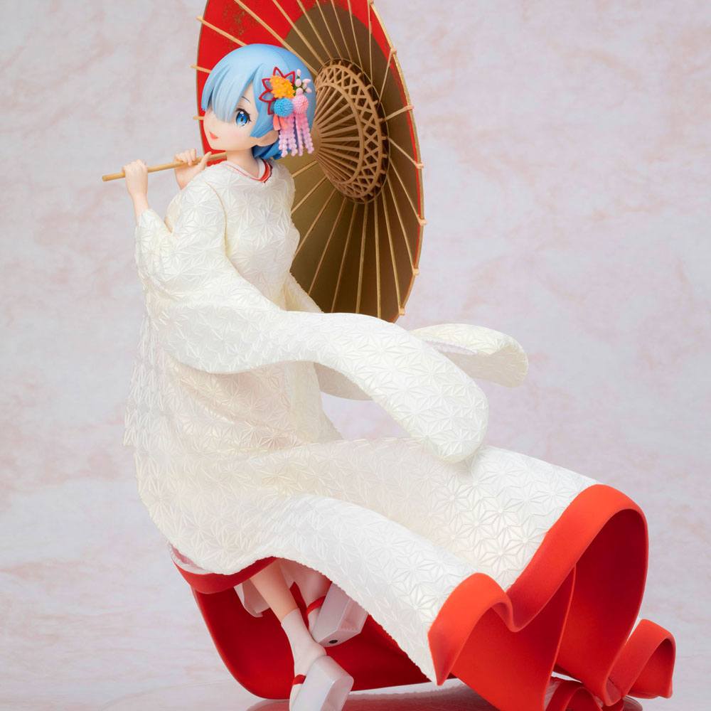 Nendo Addicts - Furyu - Rezero Rem Shiromuku Pose2