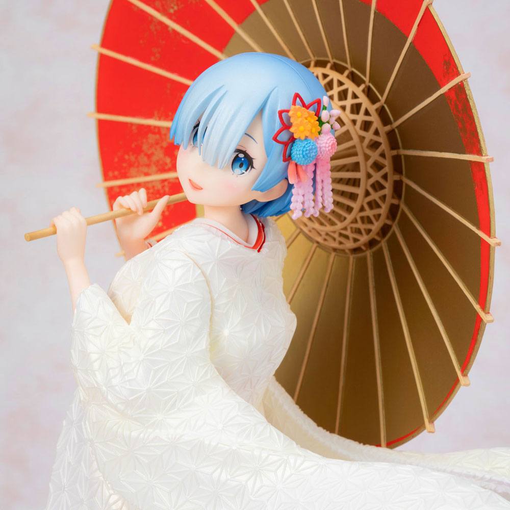 Nendo Addicts - Furyu - Rezero Rem Shiromuku Pose6