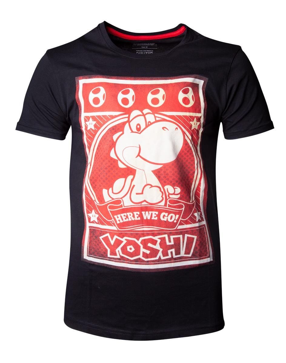 Nendo Addicts - Nintendo - Super Mario Yoshi Poster Men's T-shirt