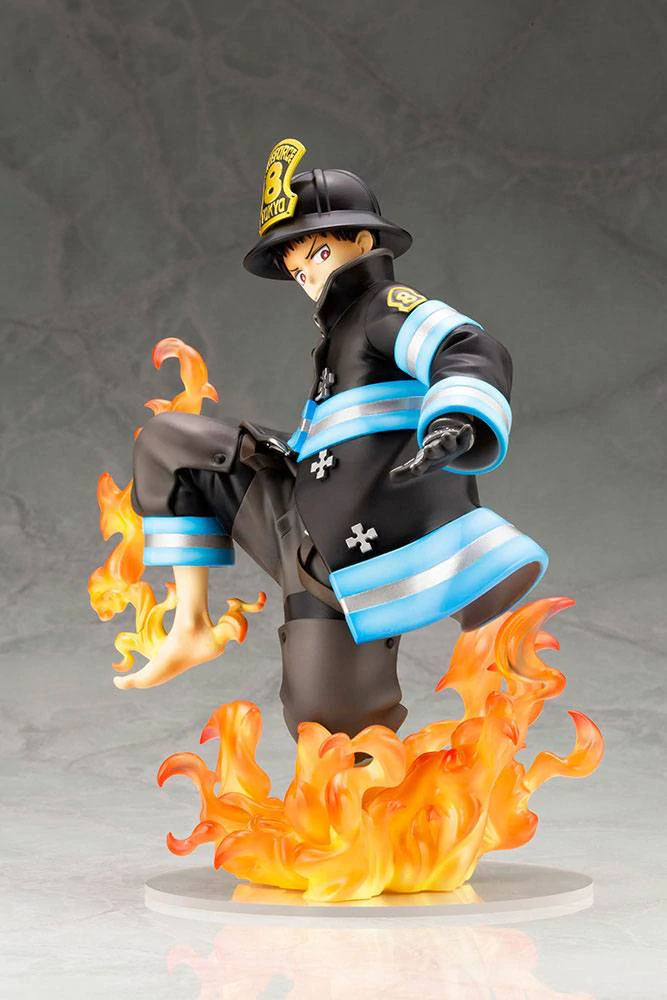 Nendo Addicts - Kotobukiya - Fire Force Shinra Kusukabe Pose6