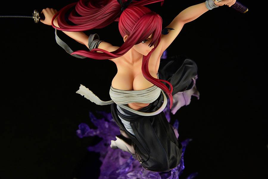 Nendo Addicts - Orcatoys - Fairy Tail Erza Samurai Shikkoku Version Pose6