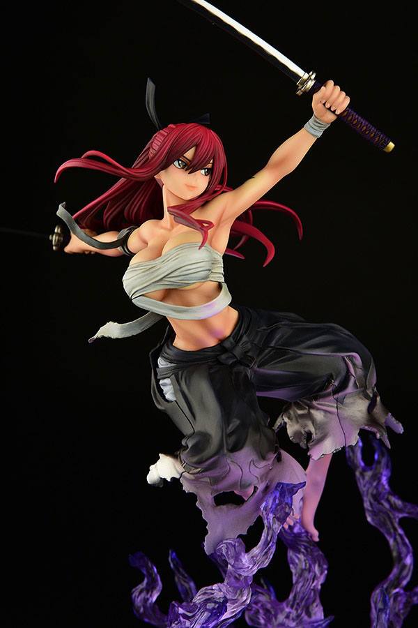 Nendo Addicts - Orcatoys - Fairy Tail Erza Samurai Shikkoku Version Pose7