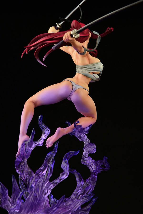 Nendo Addicts - Orcatoys - Fairy Tail Erza Samurai Shikkoku Version Pose9
