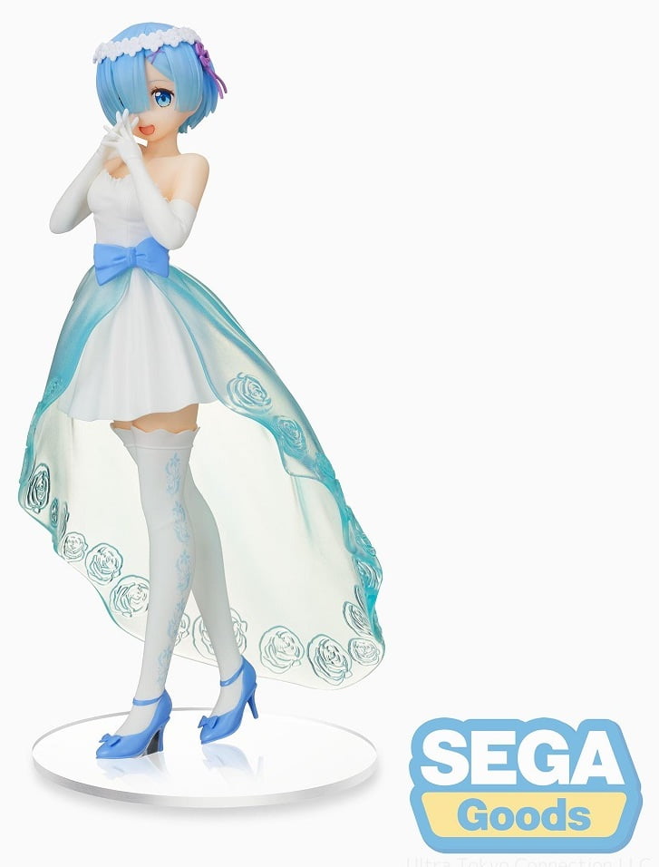Nendo Addicts - Sega - Re Zero Rem Bridal Dress Version