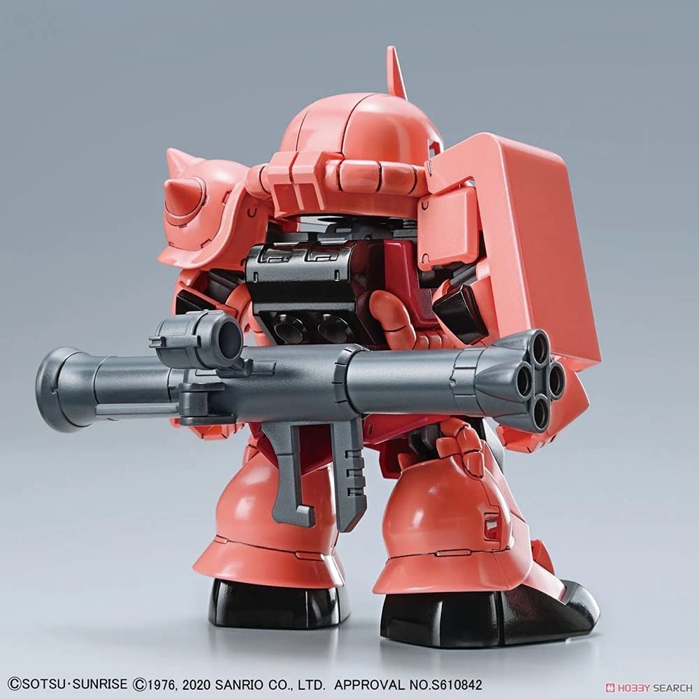 Nendo Addicts - Bandai - Cross Silhouette Hello Kitty Ms-06s Char Zaku Ii Pose4