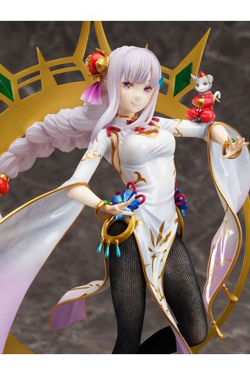Nendo Addicts - Furyu - Re Zero Emilia Chinese Dress Version Pose3