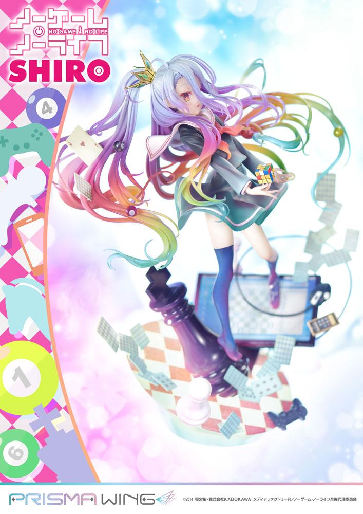Nendo Addicts - Prime 1 - No Game No Life Shiro Prisma Wing Pose2