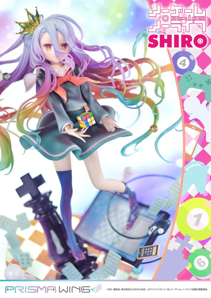 Nendo Addicts - Prime 1 - No Game No Life Shiro Prisma Wing Pose3