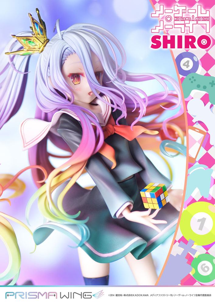 Nendo Addicts - Prime 1 - No Game No Life Shiro Prisma Wing Pose4